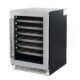 Cosmo 48 Bottle Stainless Steel 24 in. Single Zone Compressor Wine Cooler COS-24BIWCS - Image 4