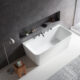 Vinnova Dashiel 59" x 31.5" Soaking Bathtub 253059-BAT-WH - Image 2