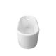 Vinnova Caserta 59" x 27.6" Soaking Bathtub 257059-BAT-WH - Image 7