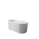 Vinnova Caserta 59" x 27.6" Soaking Bathtub 257059-BAT-WH - Image 9