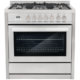 Cosmo 4-Piece, 36" Range, Under Cabinet Range Hood, Dishwasher and Refrigerator COS-4PKG-071 - Image 2