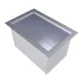 Sunstone Over/Under 14" x 12" Height Single Basin Insulated Wall Ice Chest with Cover B-IC14 - Image 2