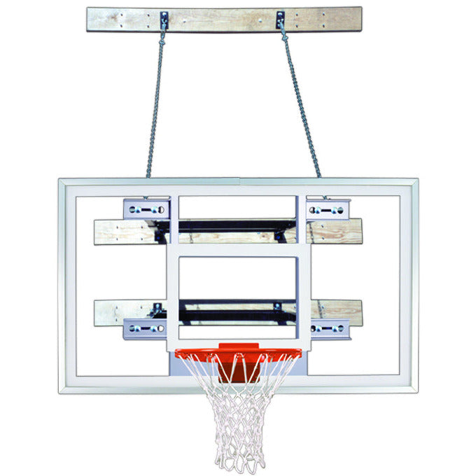 images First Team SuperMount68 Select Wall Mounted Basketball System - Image 1