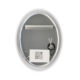 Altair Matera 24' Oval Frameless Modern LED Bathroom Vanity Mirror 743032-LED-AC - Image 2