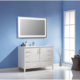 Altair  Genova 48” Rectangle Frameless Modern LED Bathroom Vanity Mirror 744048-LED-NF - Image 2