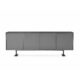 Whiteline Modern Living - Densy Buffet SB1650-DGRY - Image 2