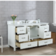 Altair Isla 60" Single Bathroom Vanity Set in White and Carrara White Marble Countertop with Mirror  538060S-WH-AW - Image 12