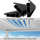 Bon Pergola 10' x 10' Villa Pergola - Motorization & Lighting included, Dark Grey or White - Image 3