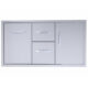 Sunstone Signature Series 42" Double Drawer Door Combo BA-DDC42 - Image 2