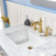 Altair Ivy 30" Single Bathroom Vanity Set in Gray and Carrara White Marble Countertop with Mirror 531030-GR-CA - Image 4
