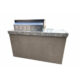KoKoMo The 5' Maldives BBQ Island with Built In 4 Burner BBQ Grill and Access Door - Image 2