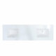 Altair 72" Stone effects Vanity Top in Snow White with White Sink 66073-CTP-SW - Image 2