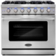 Cosmo 4-Piece, 36" Gas Range, Dishwasher, Refrigerator and 48 Bottle Wine Cooler COS-4PKG-104 - Image 2