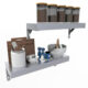 Sunstone 304 Stainless Steel Sturdy Wall Shelf SCC30KB-WLSHELF
