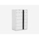 Whiteline Modern Living - Kimberly Chest Of Drawers CD1617-WHT/BLK - Image 2