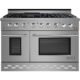 NXR SC4811 48" Natural Gas Range & RH4801 Under Cabinet Hood Bundle, Stainless Steel SC4811RHBD - Image 2