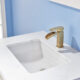 Altair Morgan 30" Single Bathroom Vanity Set in White and Composite Carrara White Stone Countertop with Mirror 534030-WH-AW - Image 2