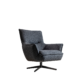 Whiteline Modern Living - Fatsa Swivel Chair CH1757F-DGRY - Image 2