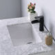 Altair Maribella 30" Single Bathroom Vanity Set in White and Carrara White Marble Countertop with Mirror 535030-WH-CA - Image 2