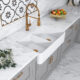 Altair Trieste Glossy White Ceramic Rectangular 32" L x 19.7" W Vessel Bathroom Double Sinks  281032-KDS - Image 2