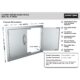 Sunstone 36" Double Door Flush Mount A-DD36 - Image 2