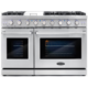 Cosmo 4-Piece, 48" Gas Range, 48" Range Hood, 24" Dishwasher and Refrigerator COS-4PKG-122 - Image 2