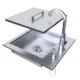 Sunstone 20" ADA Compliant Sink with Cover & Hot/Cold Faucet ADASK20 - Image 2