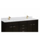 Altair 73" Stone effects Vanity Top in Jazz White with White Sink 62SF73-JW-CTP - Image 2