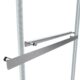 Vinnova Spezia 48" W x 76" H Rectangle Double Sliding Frameless Shower Enclosure in Brushed Nickel 301048+36P-BN - Image 6