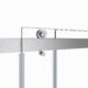 Vinnova Spezia 56" W x 76" H Rectangle Double Sliding Frameless Shower Enclosure in Brushed Nickel 301056+36P-BN - Image 5