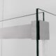 Vinnova Spezia 56" W x 76" H Rectangle Double Sliding Frameless Shower Enclosure in Brushed Nickel 301056+36P-BN - Image 7