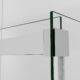 Vinnova Spezia 56" W x 76" H Rectangle Double Sliding Frameless Shower Enclosure in Polished Chrome 301056+36P-PC - Image 8