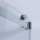 Vinnova Spezia 56" W x 76" H Rectangle Double Sliding Frameless Shower Enclosure in Polished Chrome 301056+36P-PC - Image 9