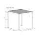 Bon Pergola 10' x 10' Villa Pergola - Motorization & Lighting included, Dark Grey or White - Image 4