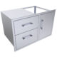Sunstone Signature Series 36" Double Drawer Door Combo BA-DDC36 - Image 3