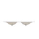 Altair 60" Stone effects Vanity Top in Snow White with White Sink 66061-CTP-SW - Image 3