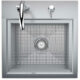 Sunstone 21" Premium Drop In Sink with Hot and Cold water Faucet & Cutting Board B-PS21 - Image 3