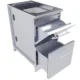 Sunstone 18" Combo Paper Towel Holder/Cutlery Drawer with Cutting Board & Insulated Ice Chest Dry Storage Drawer with Drain SBC18DPIC - Image 3