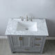 Altair Isla 36" Single Bathroom Vanity Set in Gray and Carrara White Marble Countertop with Mirror 538036-GR-CA - Image 7