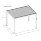 Bon Pergola 10' x 10' Villa Pergola - Motorization & Lighting included, Dark Grey or White - Image 14