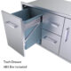 Sunstone Signature Series 42" Double Drawer Door Combo BA-DDC42 - Image 3