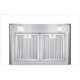 Cosmo 30'' Ducted Wall Mount Range Hood in Stainless Steel with LED Lighting and Permanent Filters  COS-668A750 - Image 8