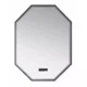 Ancerre Otto Octagon Black Framed Lighted Bathroom Vanity Mirror with Bluetooth and Digital Display - Image 5