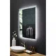 Ancerre 30" Frysta Led Frameless Rectangular Mirror Lighted Bathroom Vanity With Dimmer and Defogger LEDM-FRYSTA-30 - Image 3