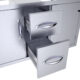 Sunstone Classic Series 42" Double Drawer Door Combo C-DDC42 - Image 3