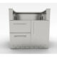 Sunstone 34" Gas Grill Base Cabinet SAC34GLPCD - Image 3