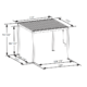 Bon Pergola 10' x 10' Starry Pergola - Manual, Dark Gray - Image 3
