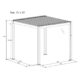 Bon Pergola 10' x 10' Villa Pergola - Motorization & Lighting included, Dark Grey or White - Image 18