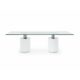 Whiteline Modern Living - Mandarin Dining Table DT1660-WHT - Image 3