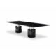 Whiteline Modern Living - Geneva Dining Table DT1640-BLK - Image 3